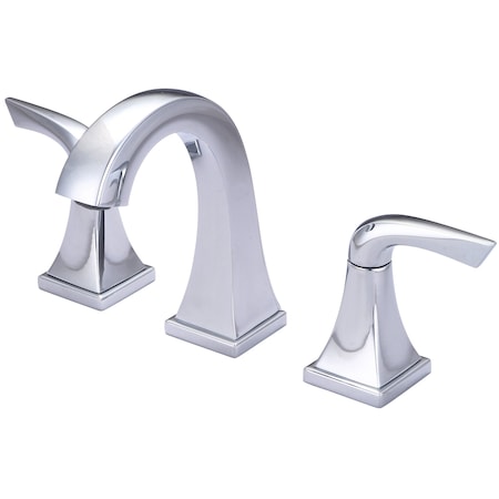 Pioneer Industries Two Handle Lavatory Widespread Faucet in Chrome 3PR210